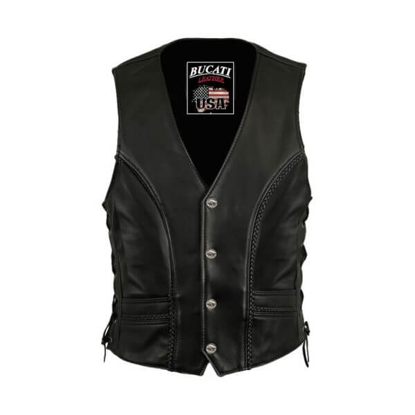 Niet modieus Groenten Ijzig Men's Vest 164 - Bucati Leather